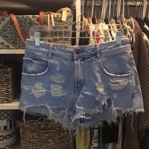 ZARA jean shorts